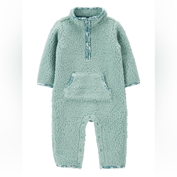 Carter’s Baby Sherpa Jumpsuit - Picture 1 of 3